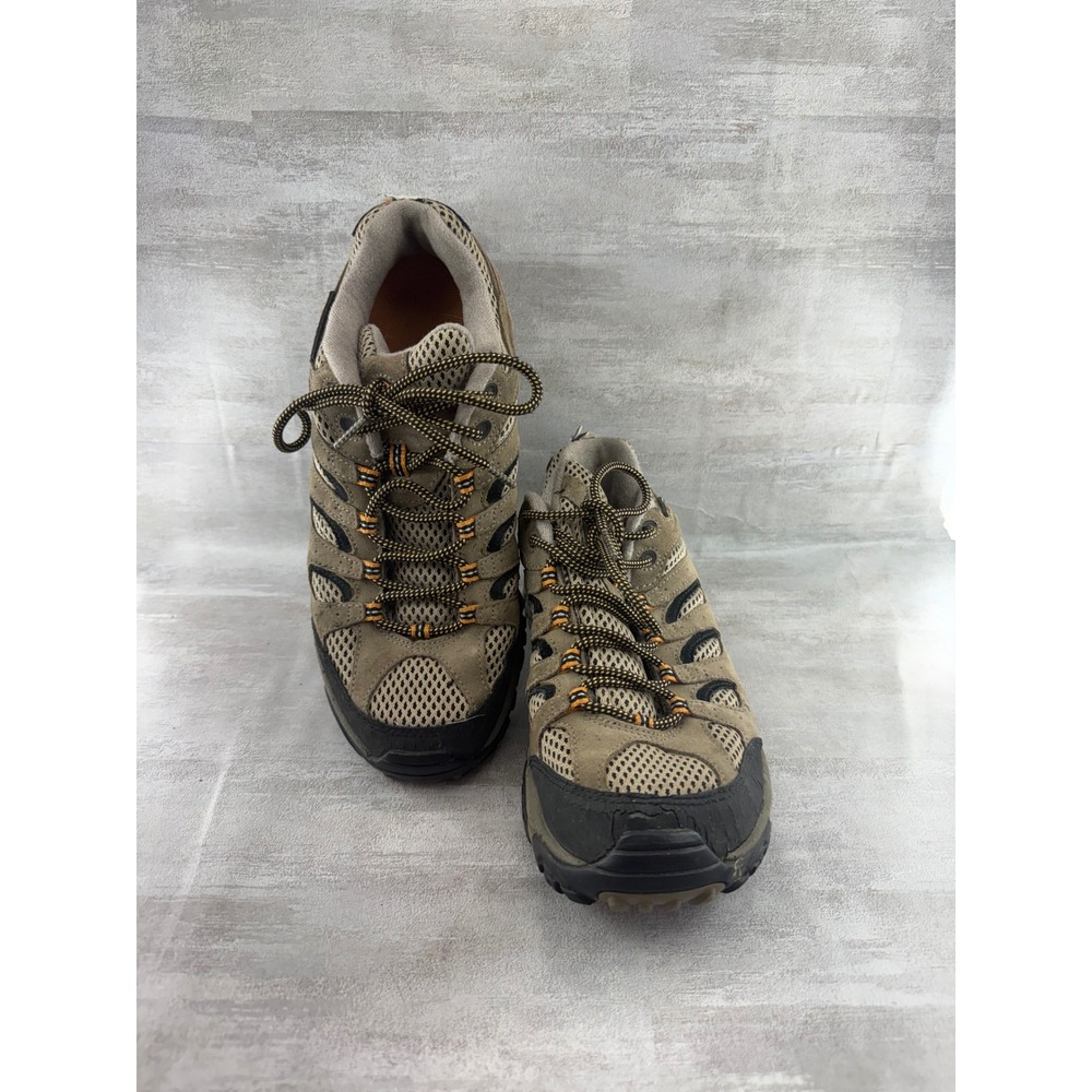 Merrell Moab Ventilator Men Sz 9 Hiking Shoes Walnut Brown Low Top J86591 Vibram